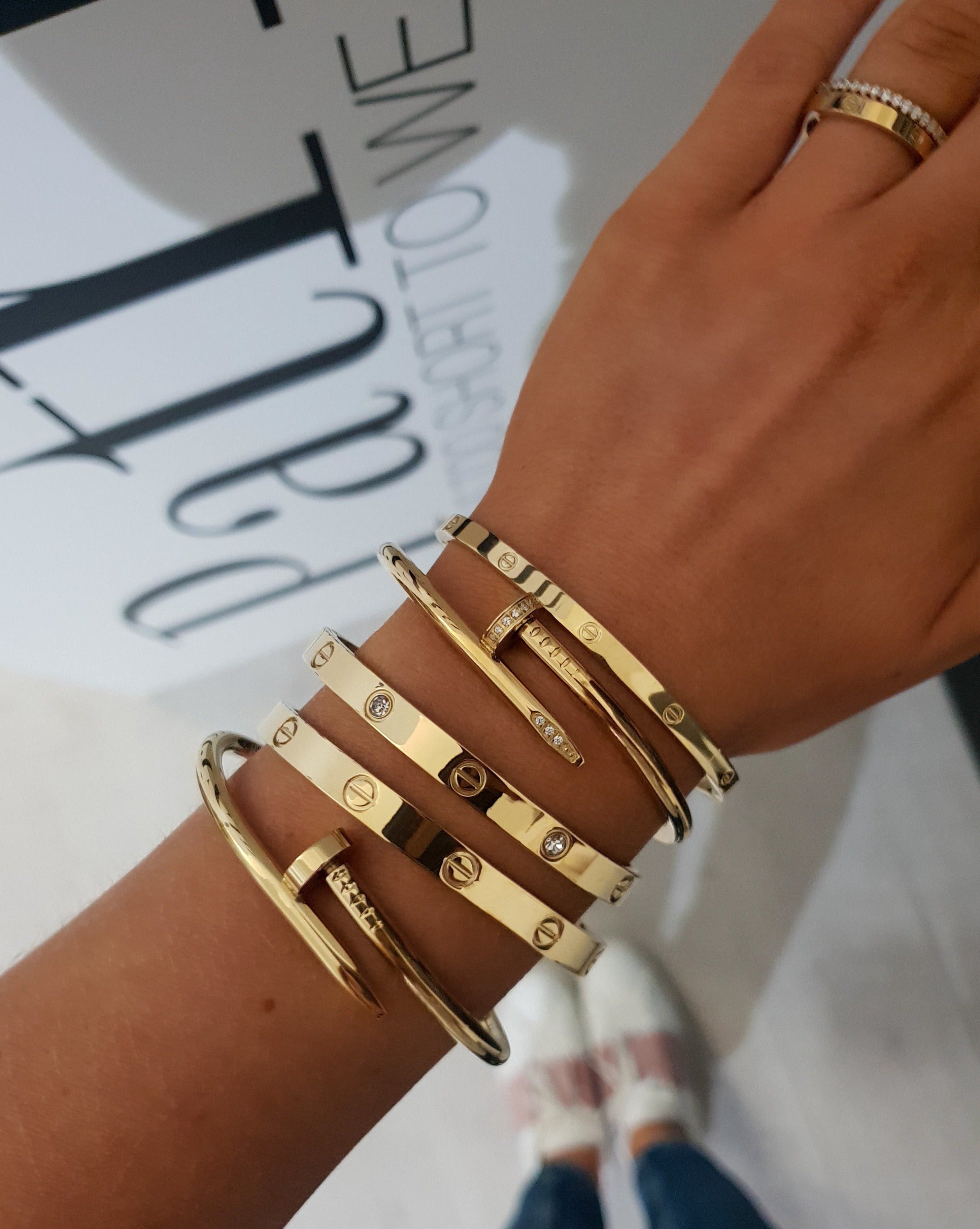 Armband LOVE | Breite Zeichen/Umstände