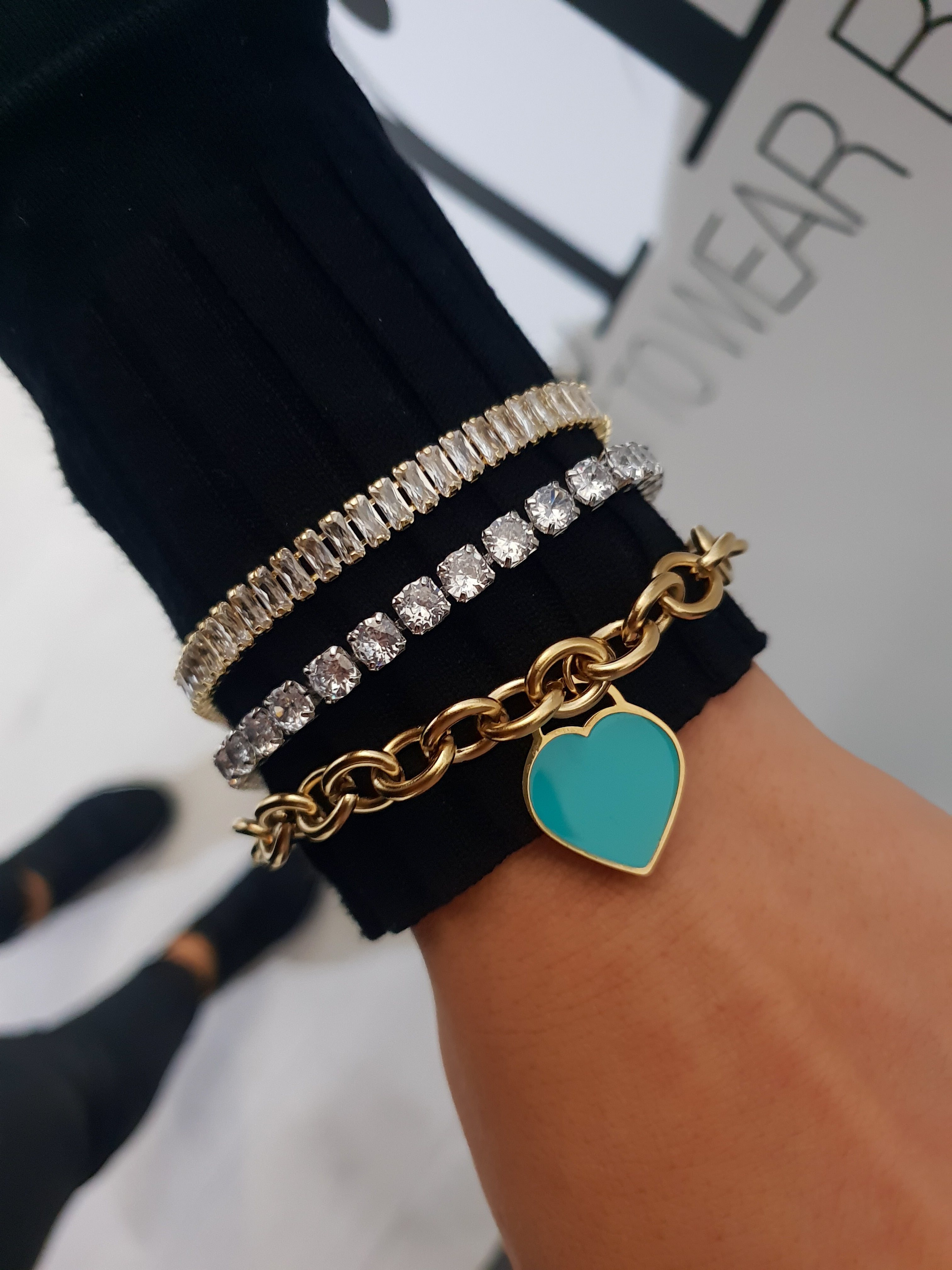 Armband BLAU HEART