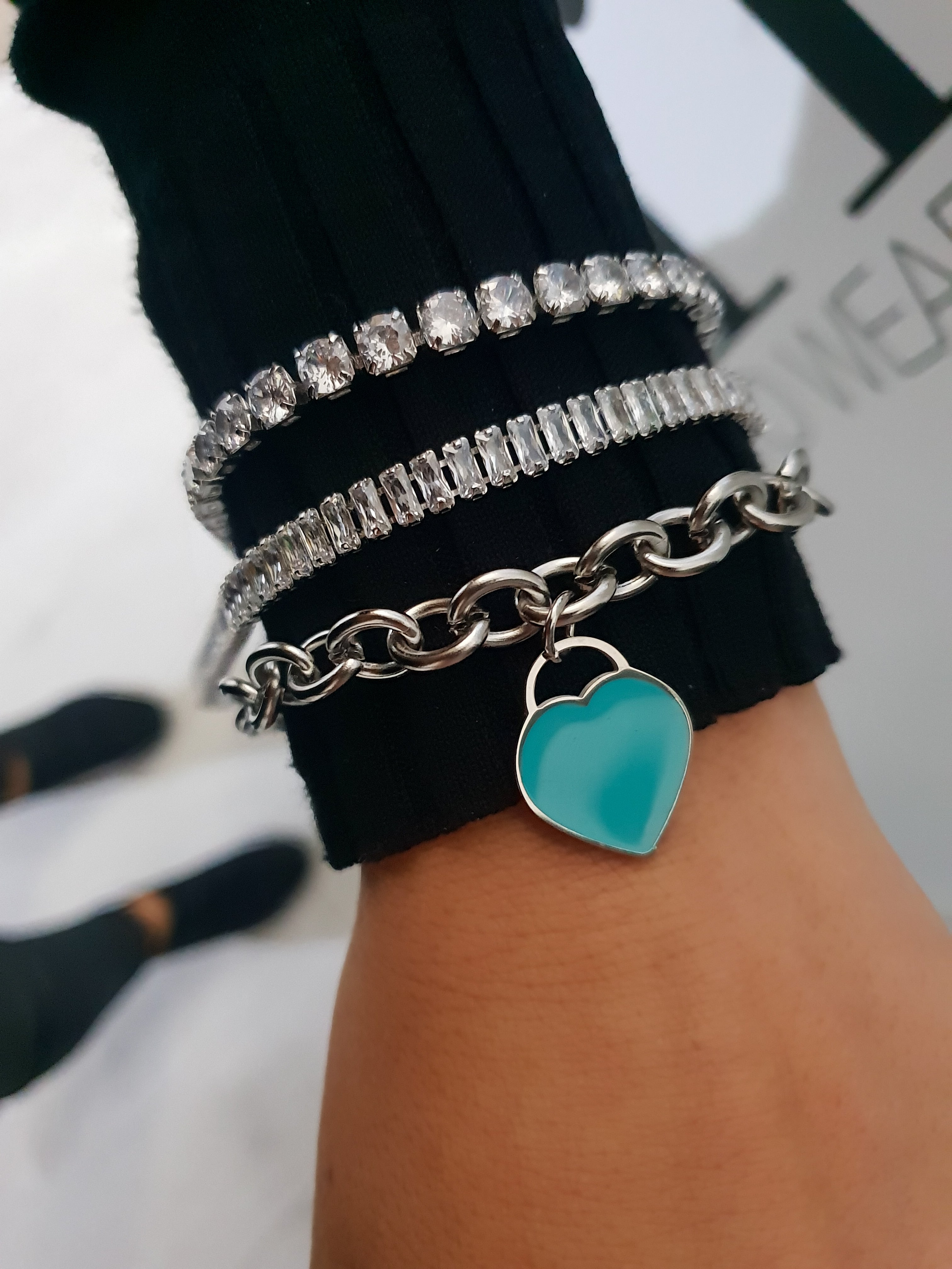 Armband BLAU HEART