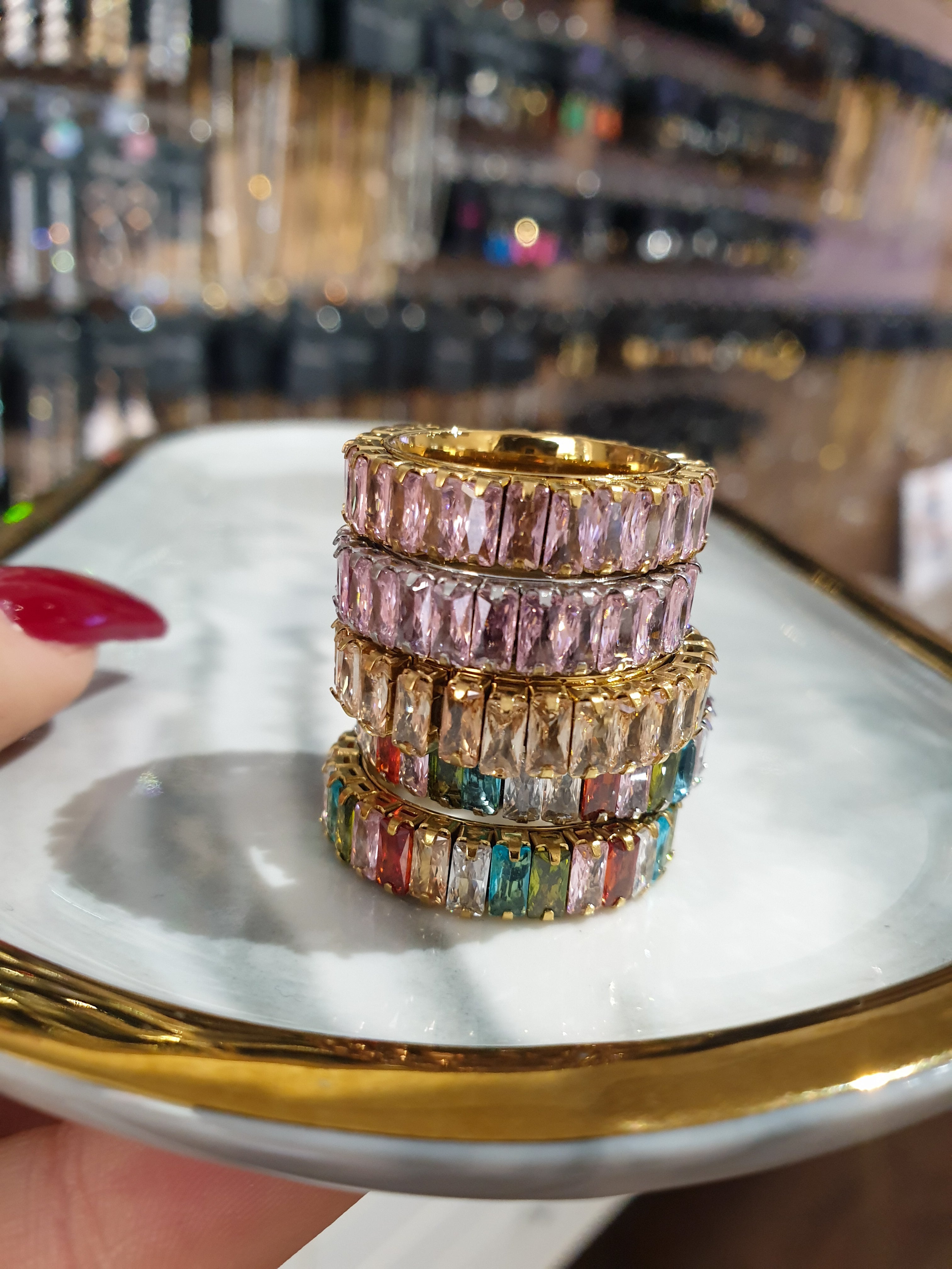 Ring FAIRYTALE | Pink/Silver