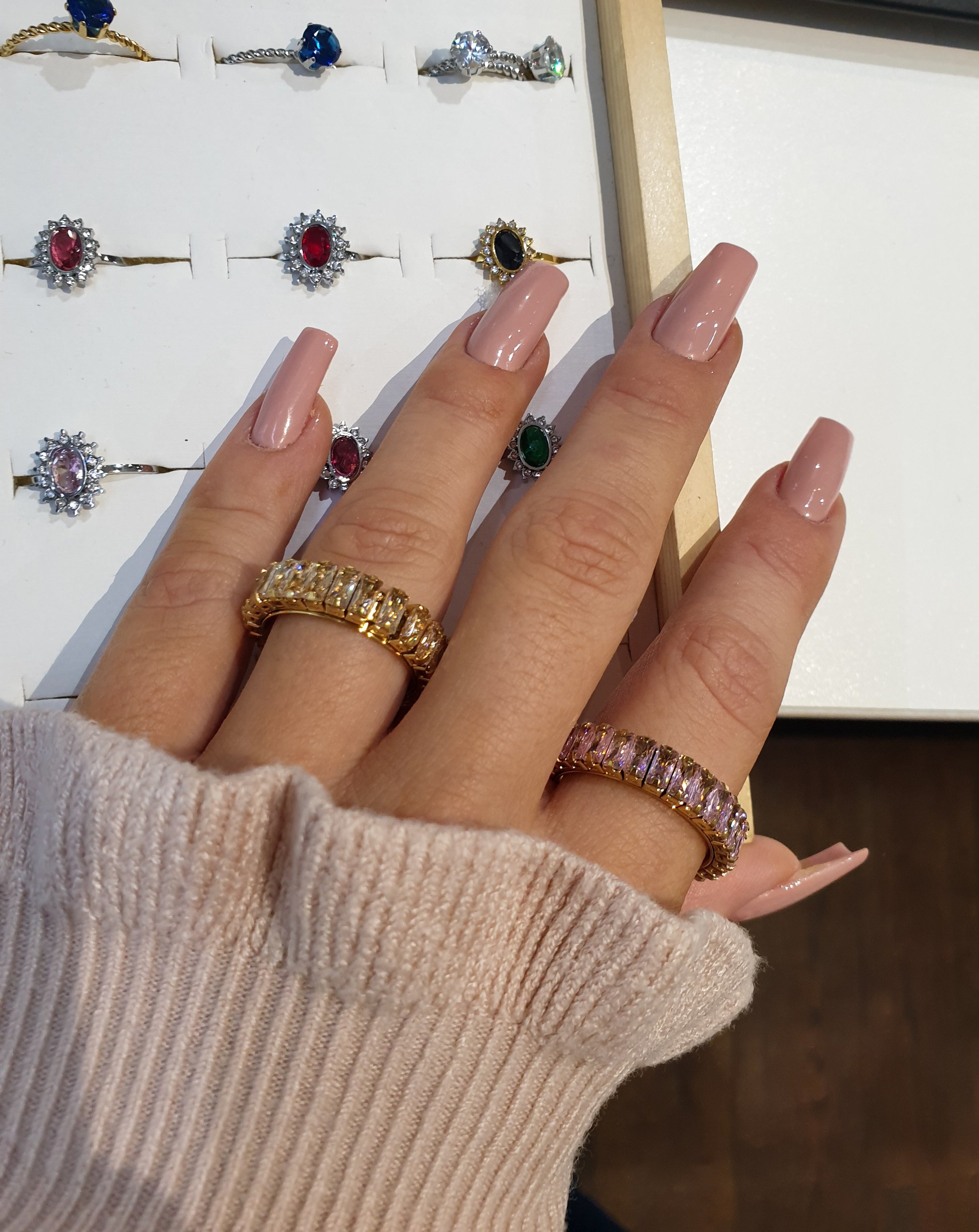 Prstan FAIRYTALE | Pink/Silver