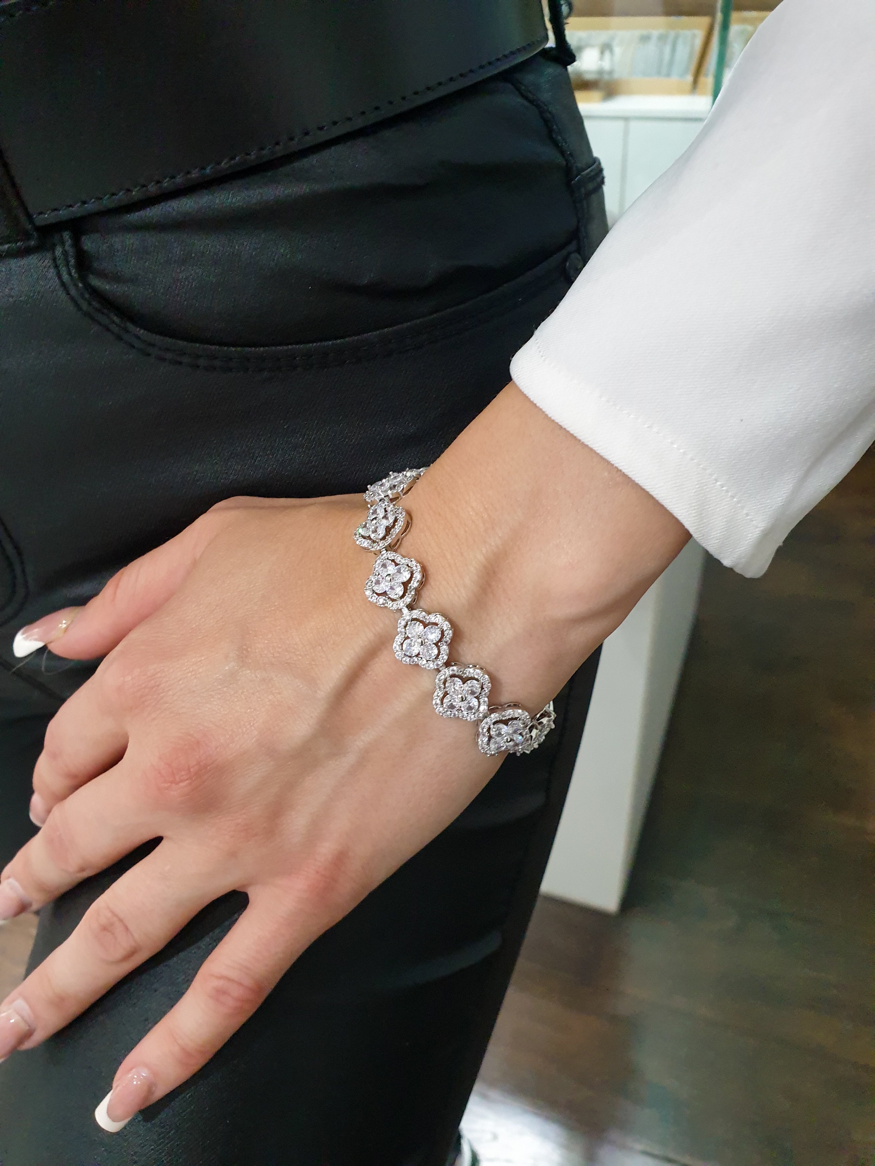 Armband mit Strasssteinen PREMIUM