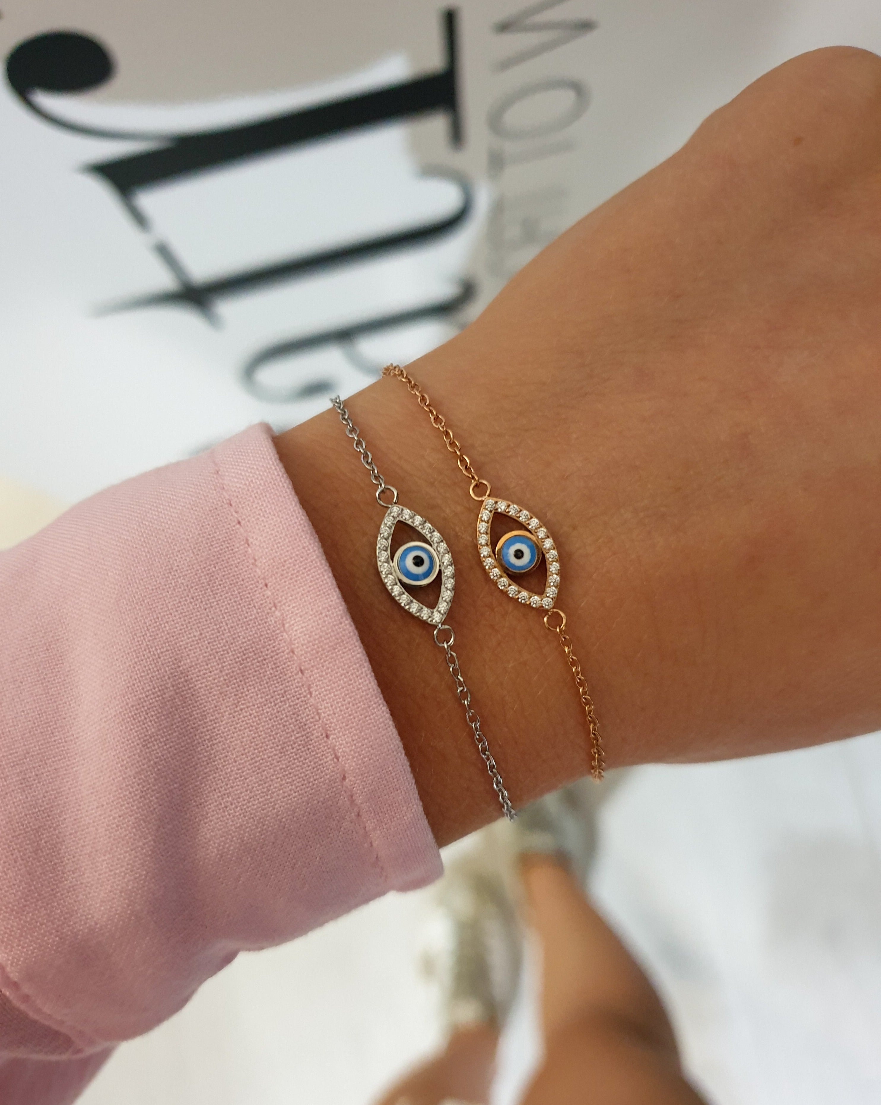 Tanka Armband EVIL EYE