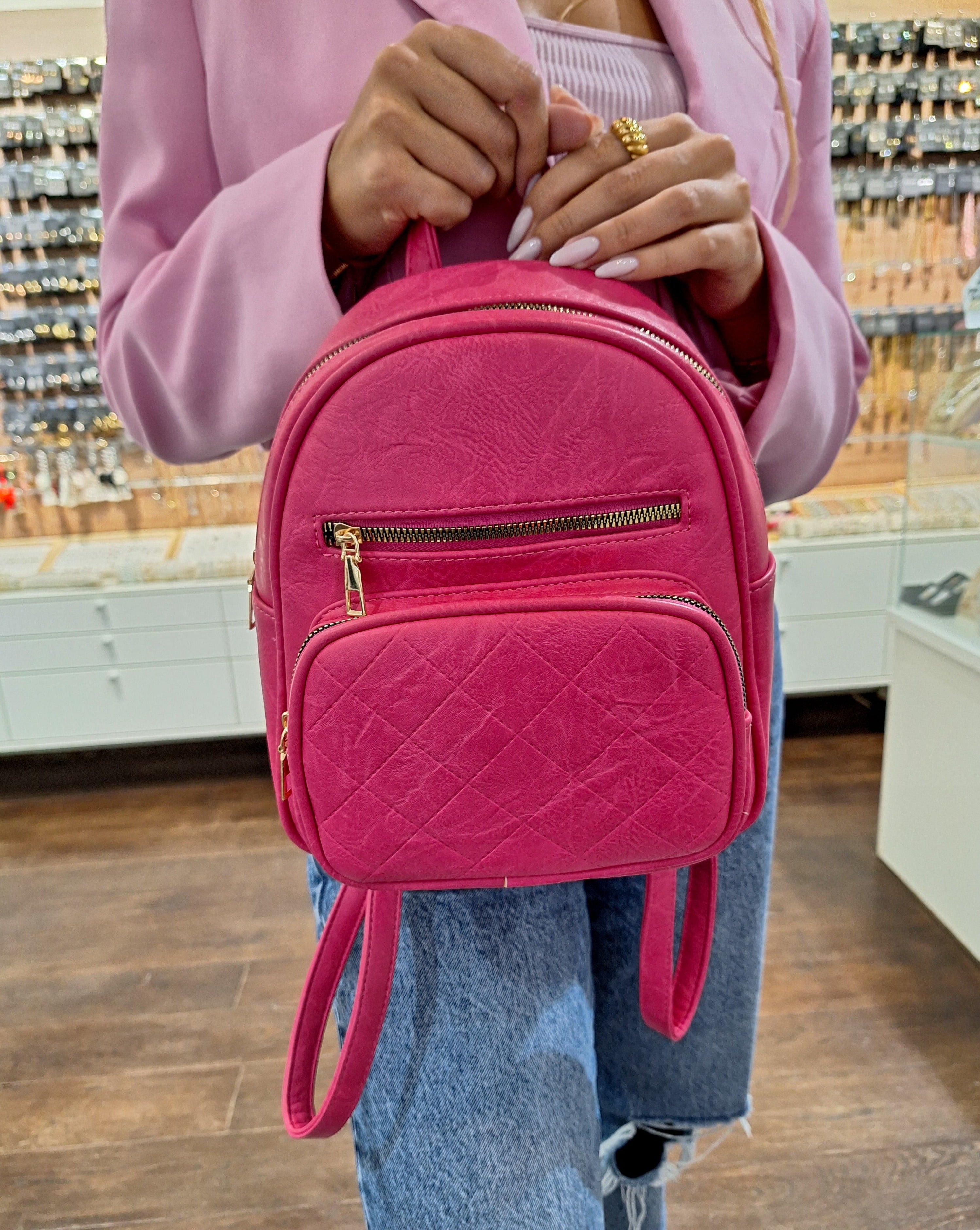 Ruksak LOOK | Pink