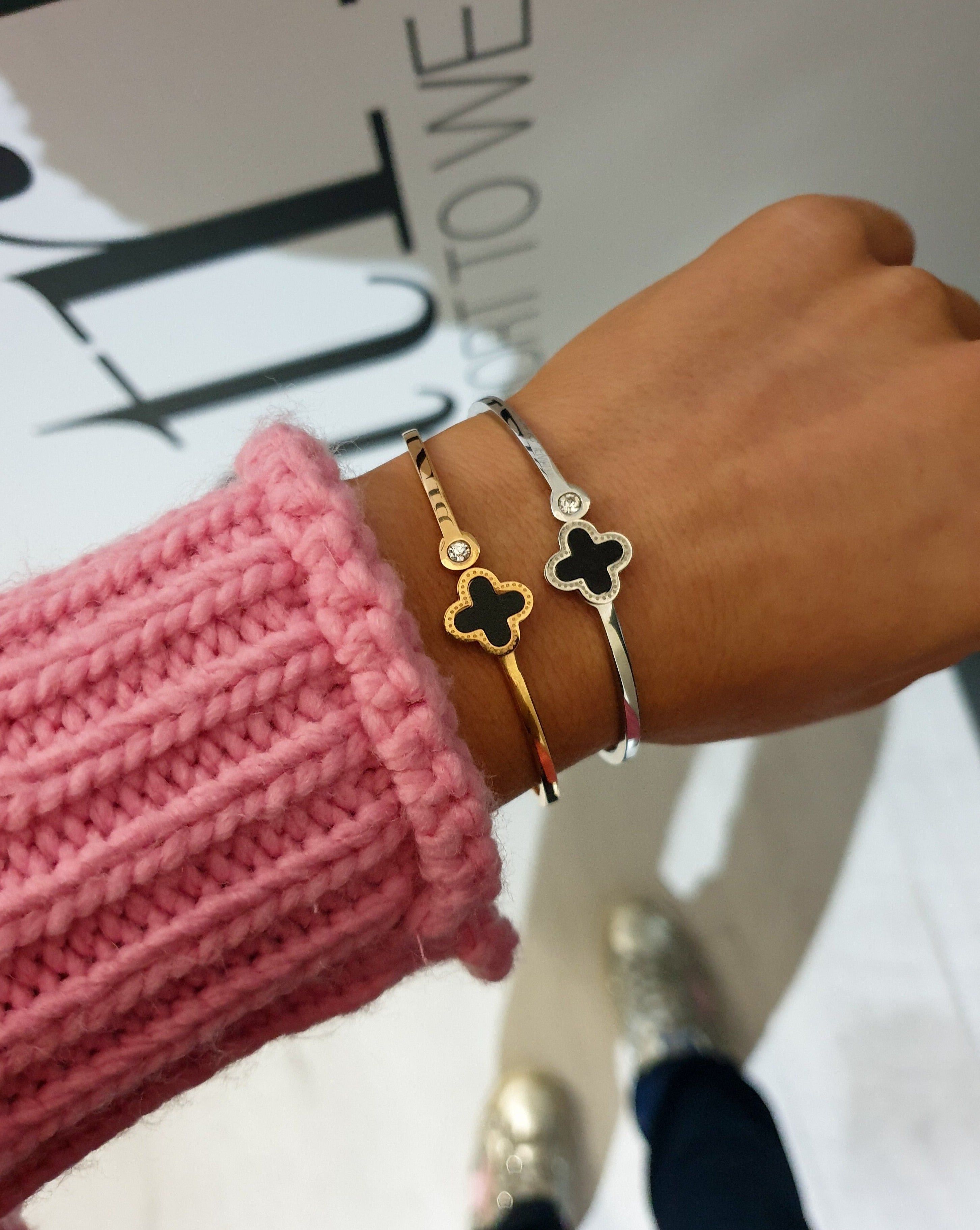 Zapestnica CLOVER Bangle