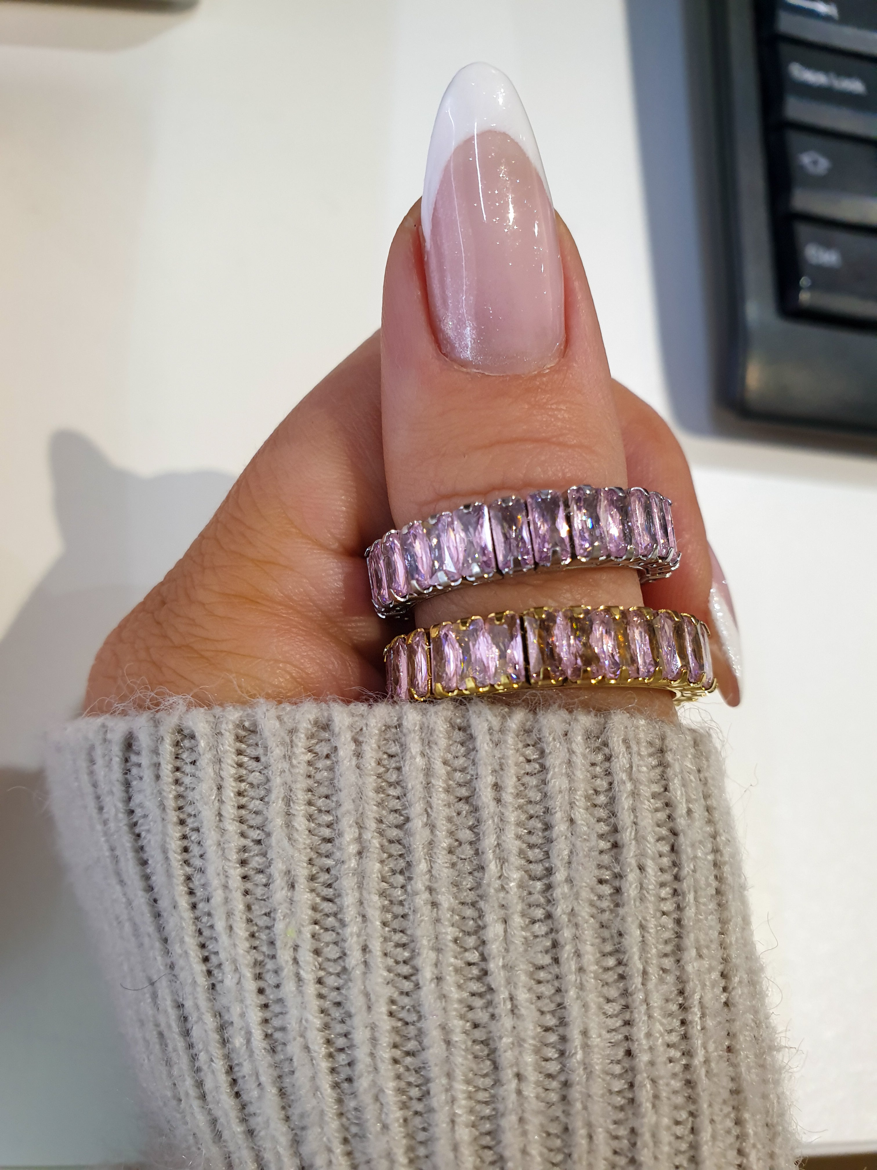 Prstan FAIRYTALE | Pink/Silver