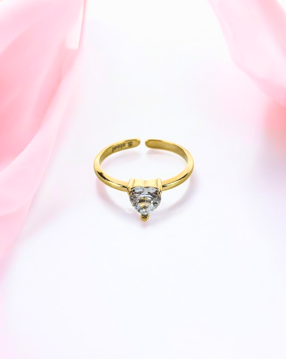 Ring HEART Minimalistisch | Verschiedene Farben