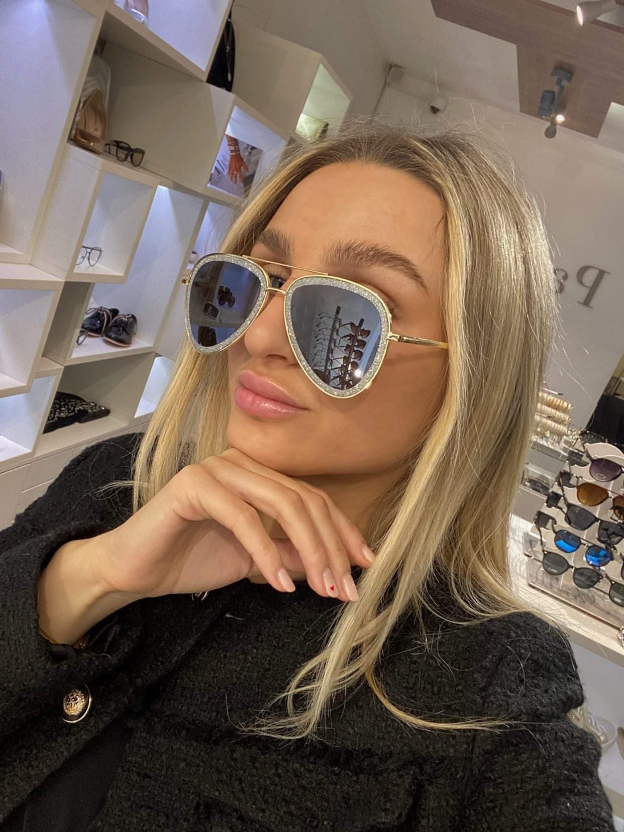 Sončna očala GLITTER AVIATOR