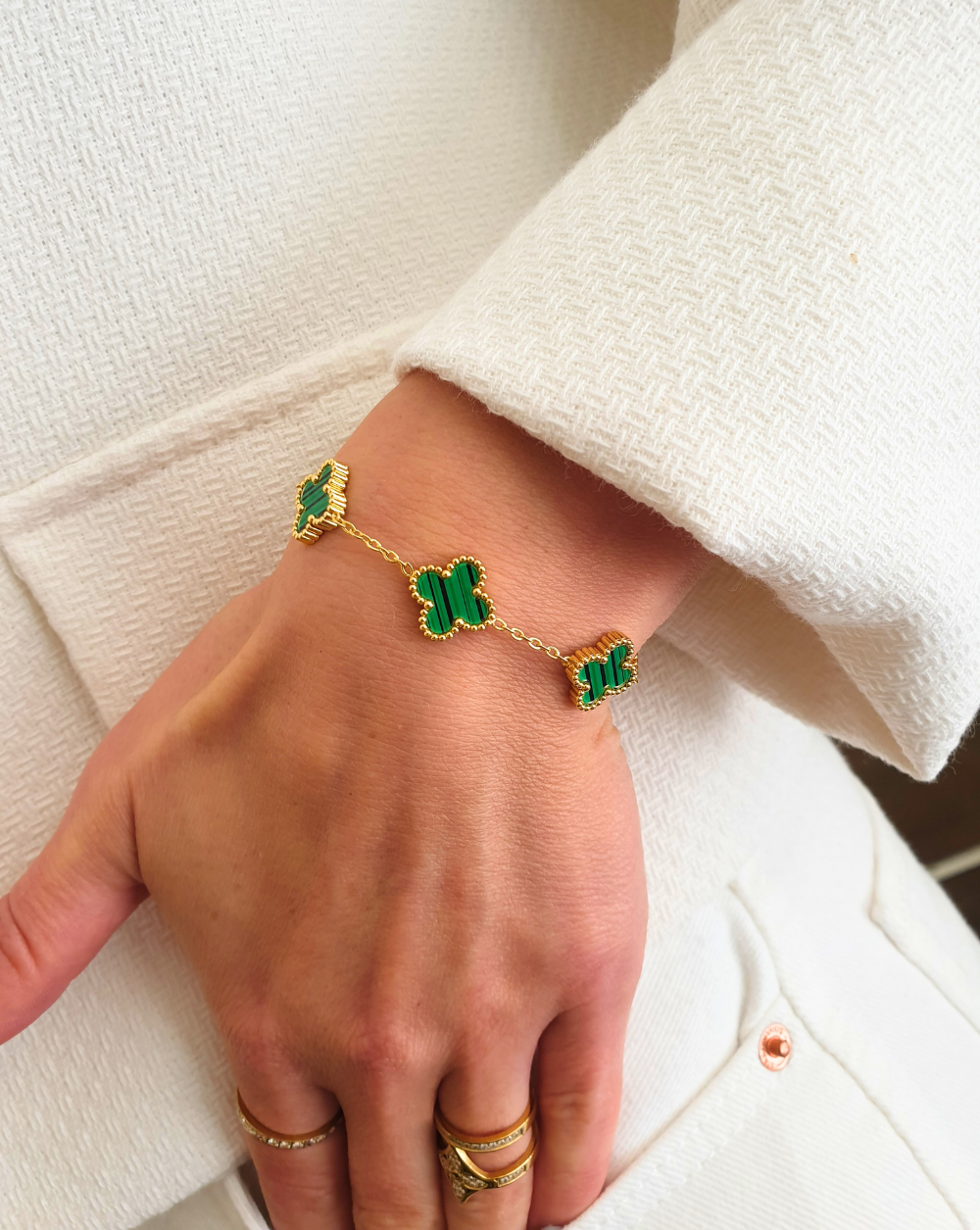 Armband CHIC CLOVER | Verschiedene Farben