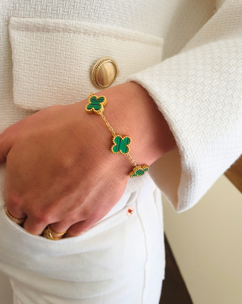 Armband CHIC CLOVER | Verschiedene Farben