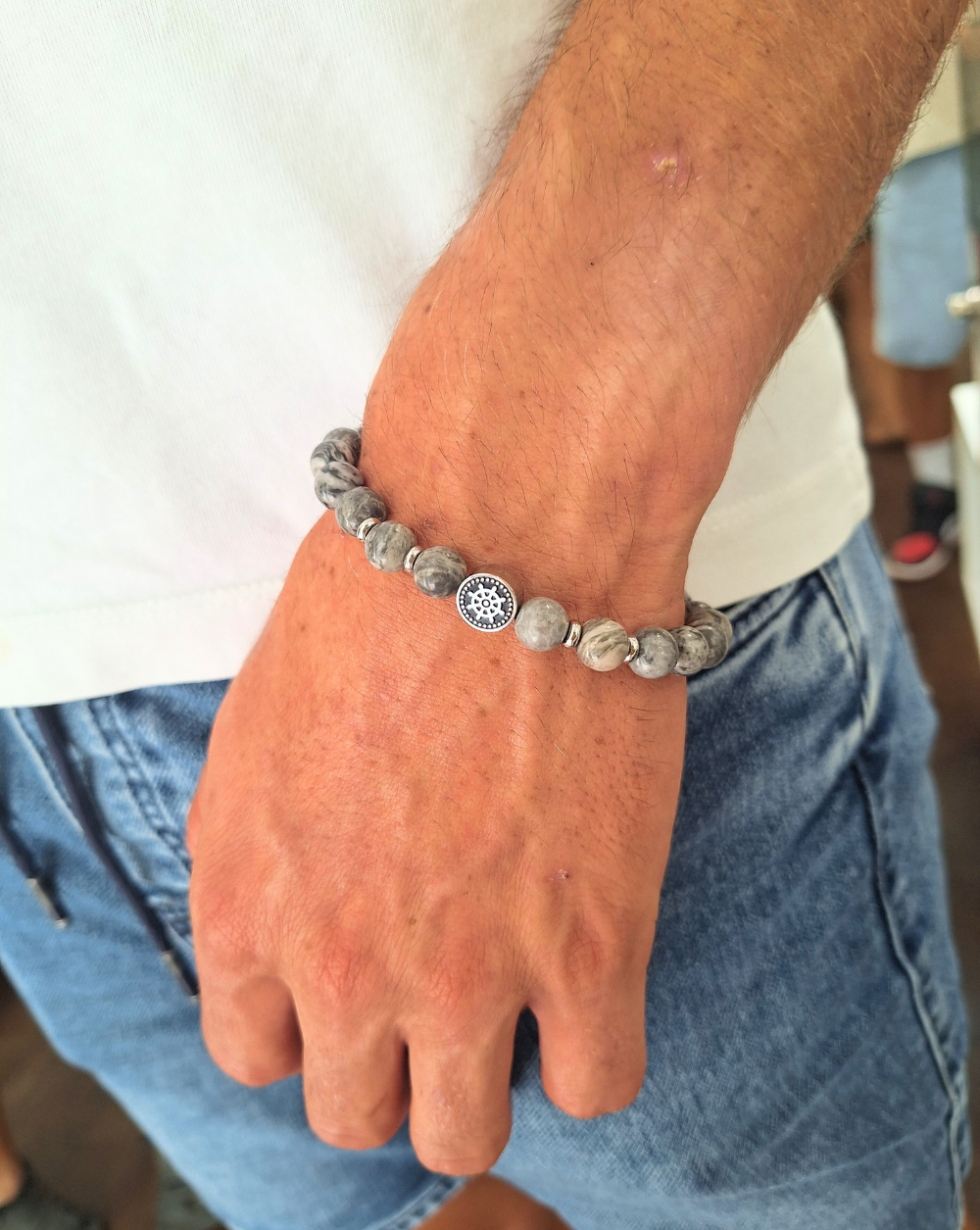 Armband SAILOR Perlen für Männer