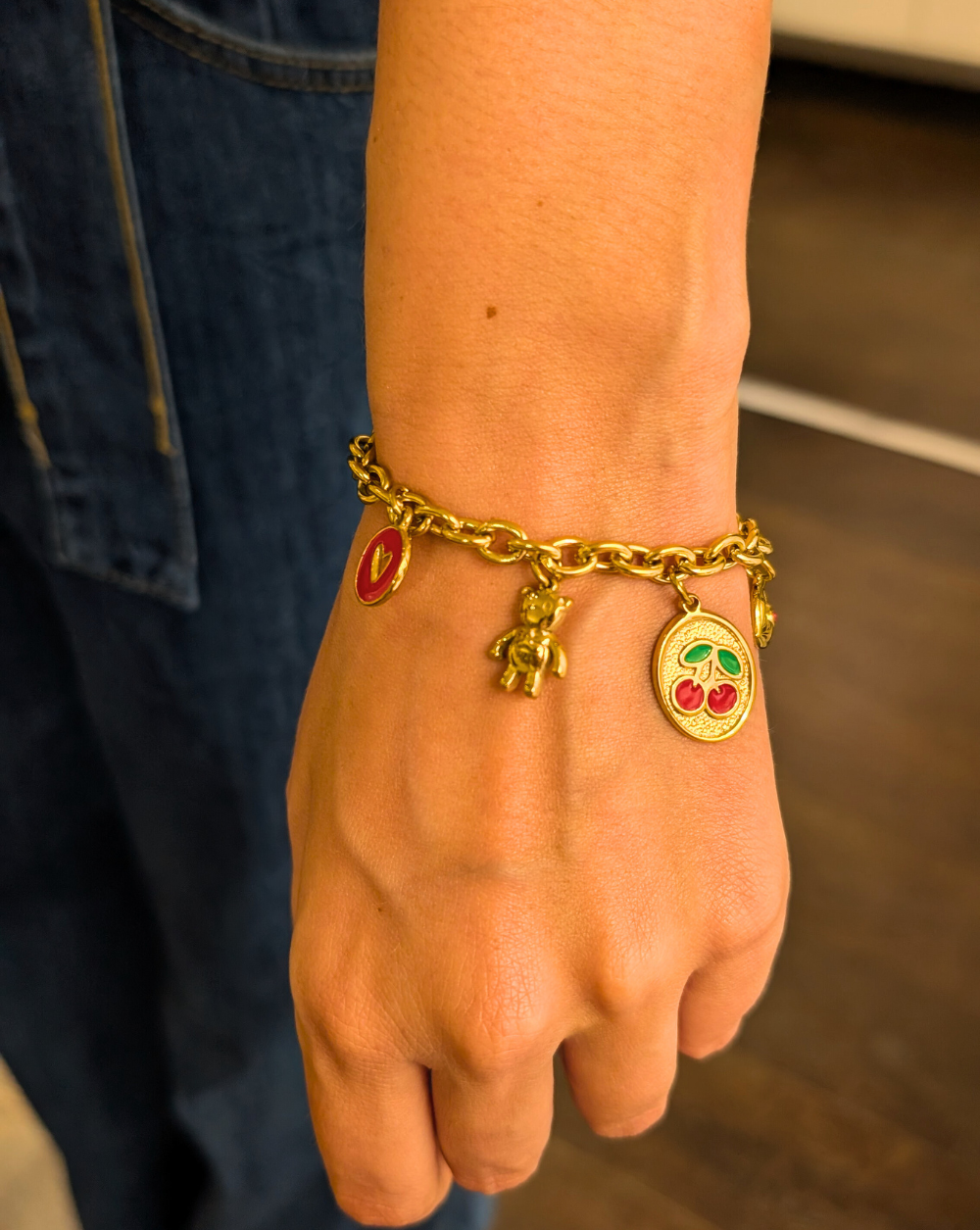 Fashion Armband mit CHERRY POP Anhängern Patrizia Ljubljana