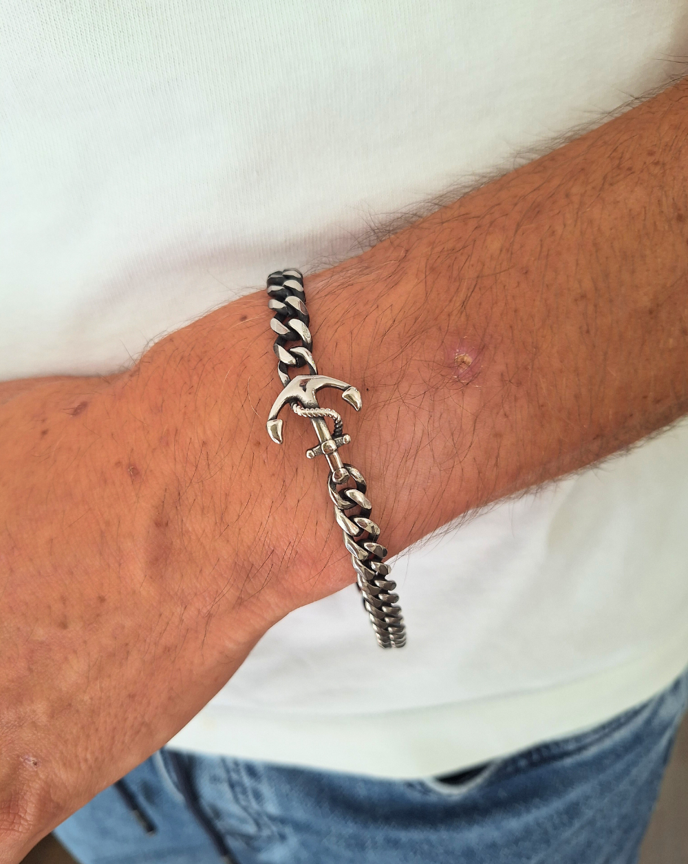 Male Bracelet ANCHOR CHAIN