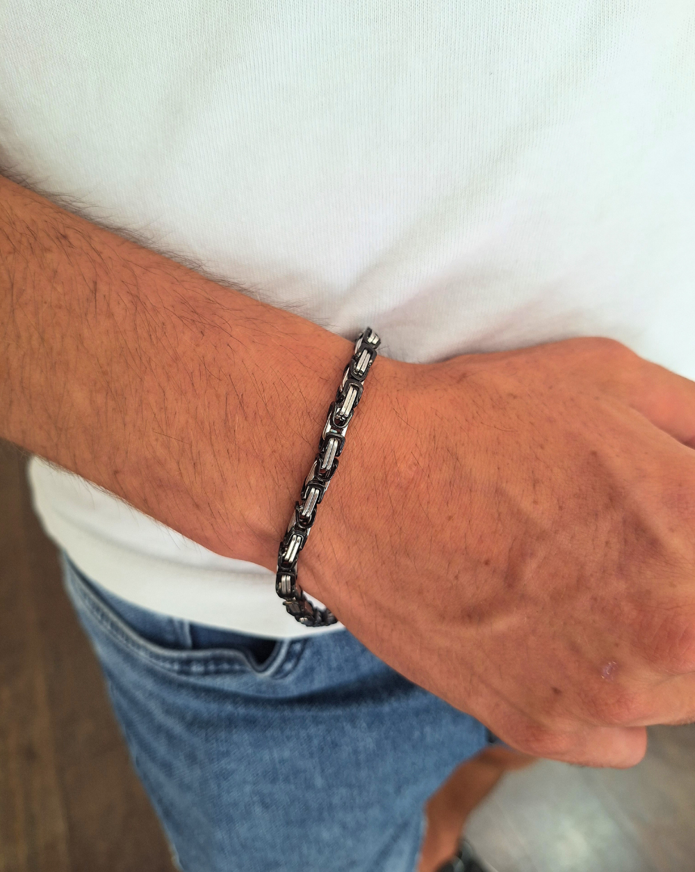 Armband Männer Royal Bindung 5 mm