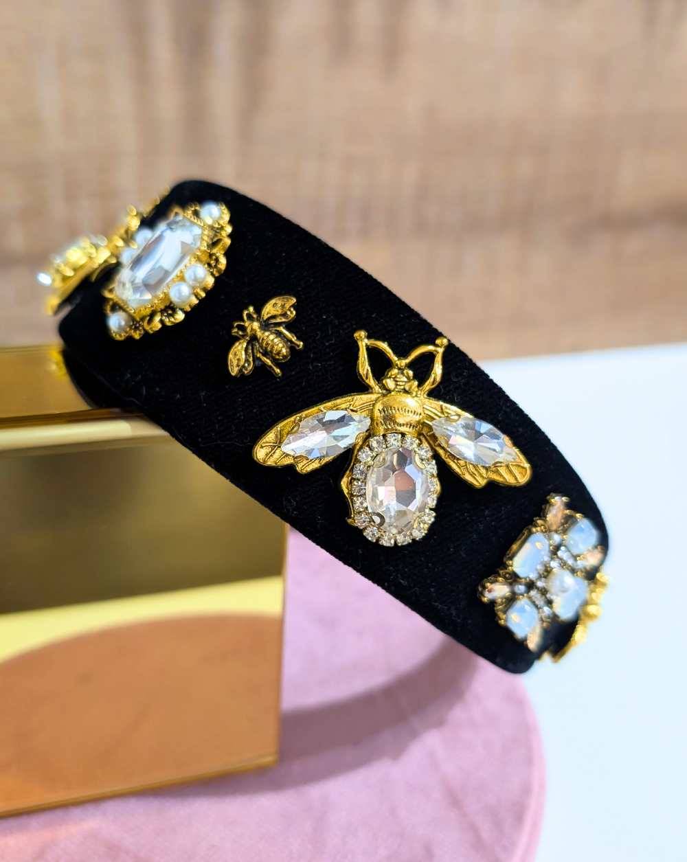 VELVET QUEEN Headband QUEEN elegant black - Trgovina Patrizia