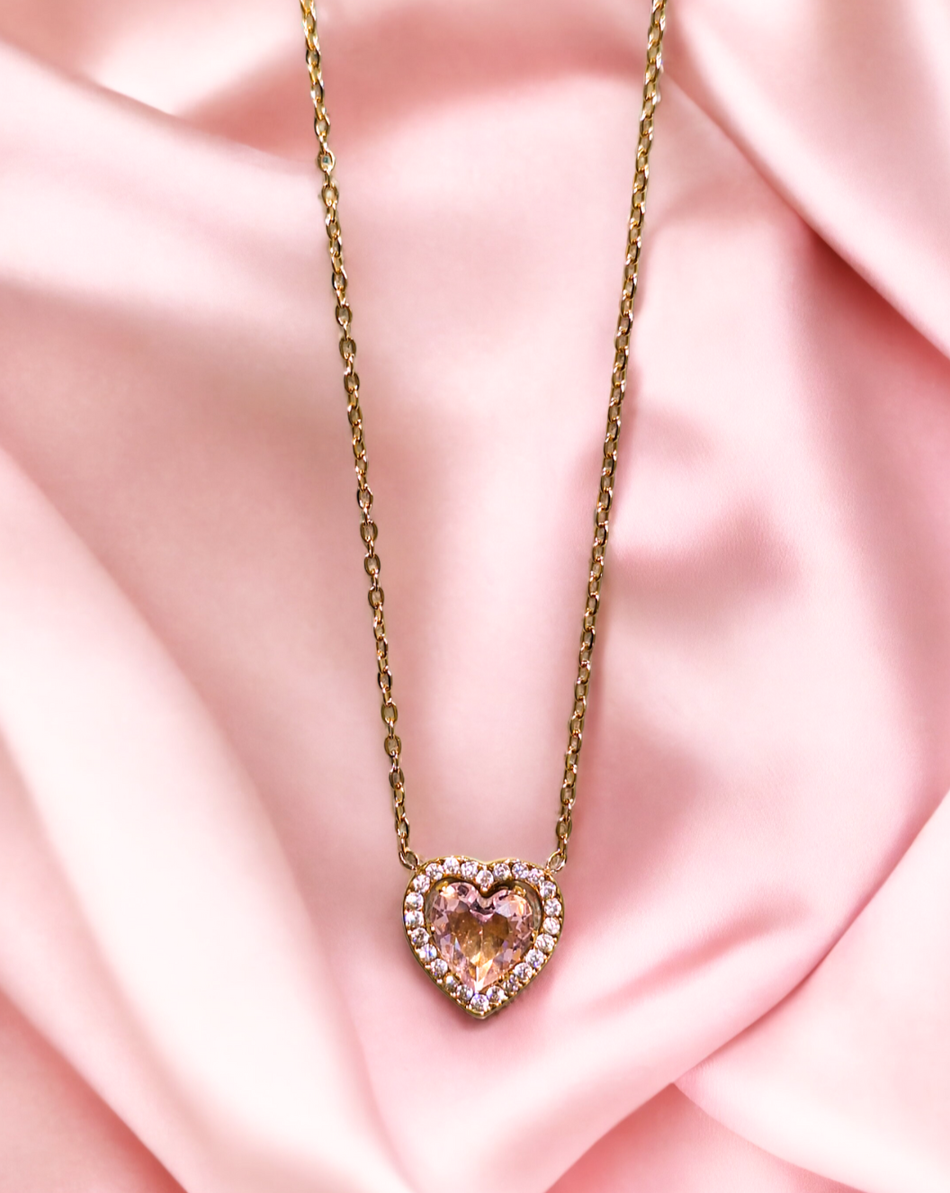 Halskette mit Anhänger VALENTINE | Gold