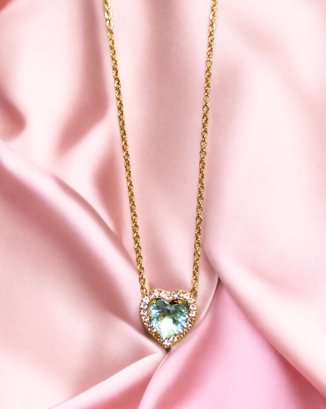 Halskette mit Anhänger VALENTINE | Gold