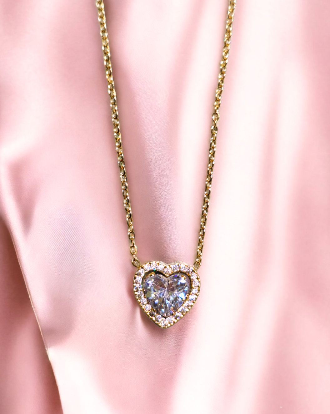 Halskette mit Anhänger VALENTINE | Gold