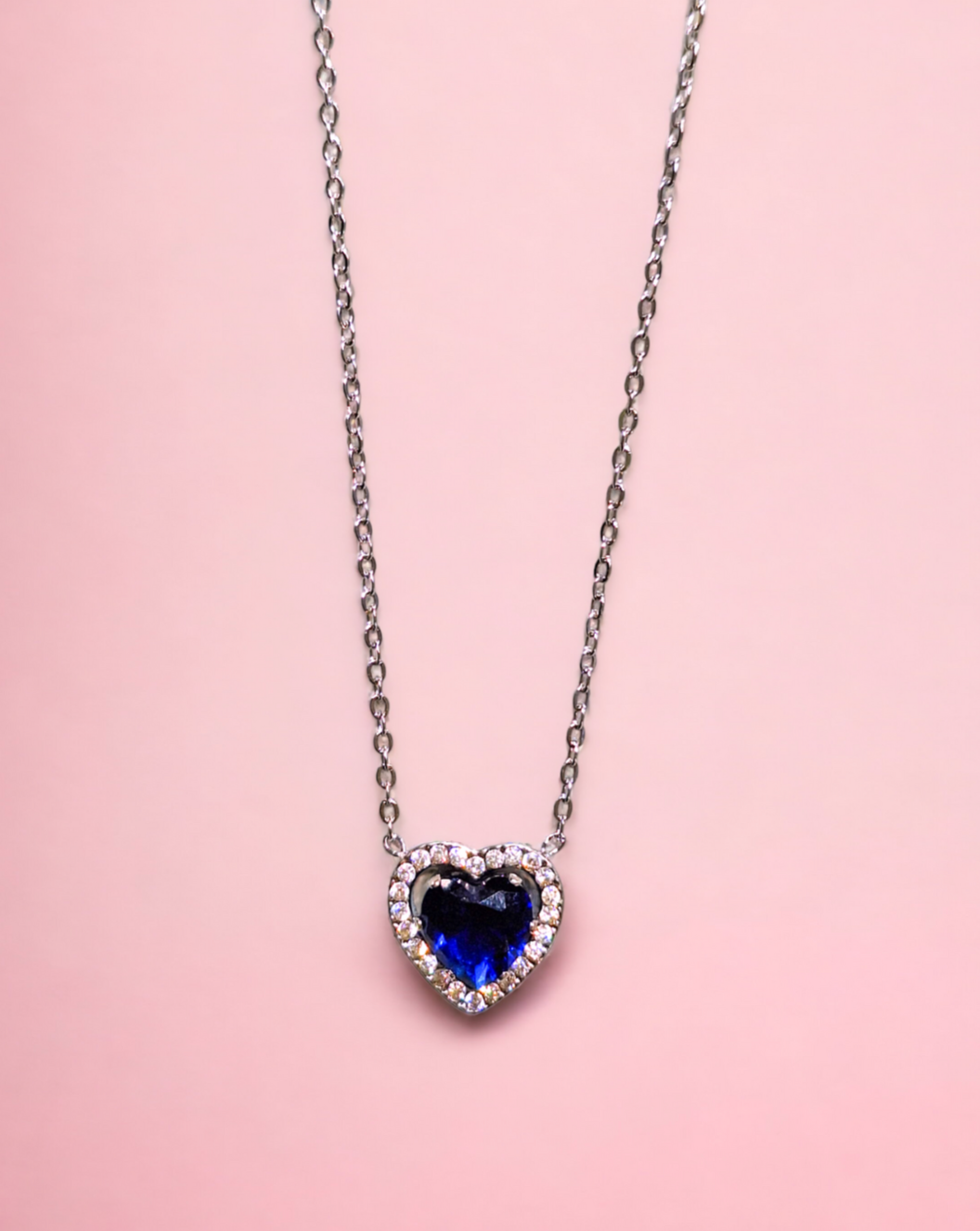 Halskette mit VALENTINE-Anhänger | Silver