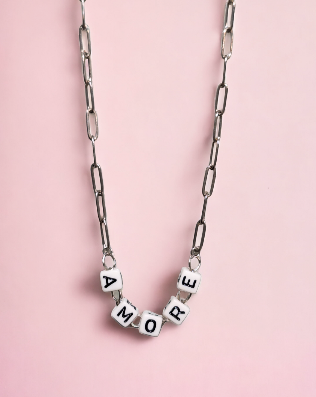 Modna verižica AMORE | Silver