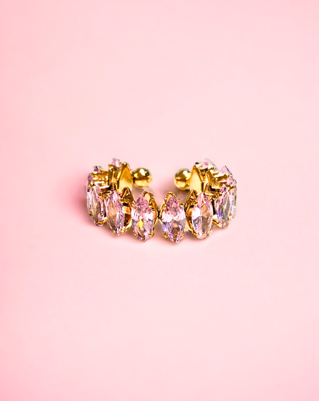 Prstan PERMANENCE | Gold/Pink