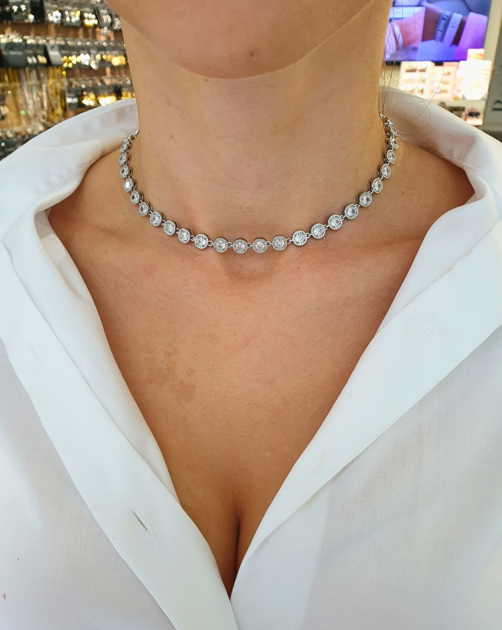 Halskette mit REGINA-Zirkonen