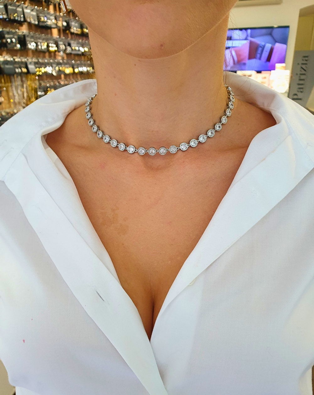 Verižica s cirkoni REGINA