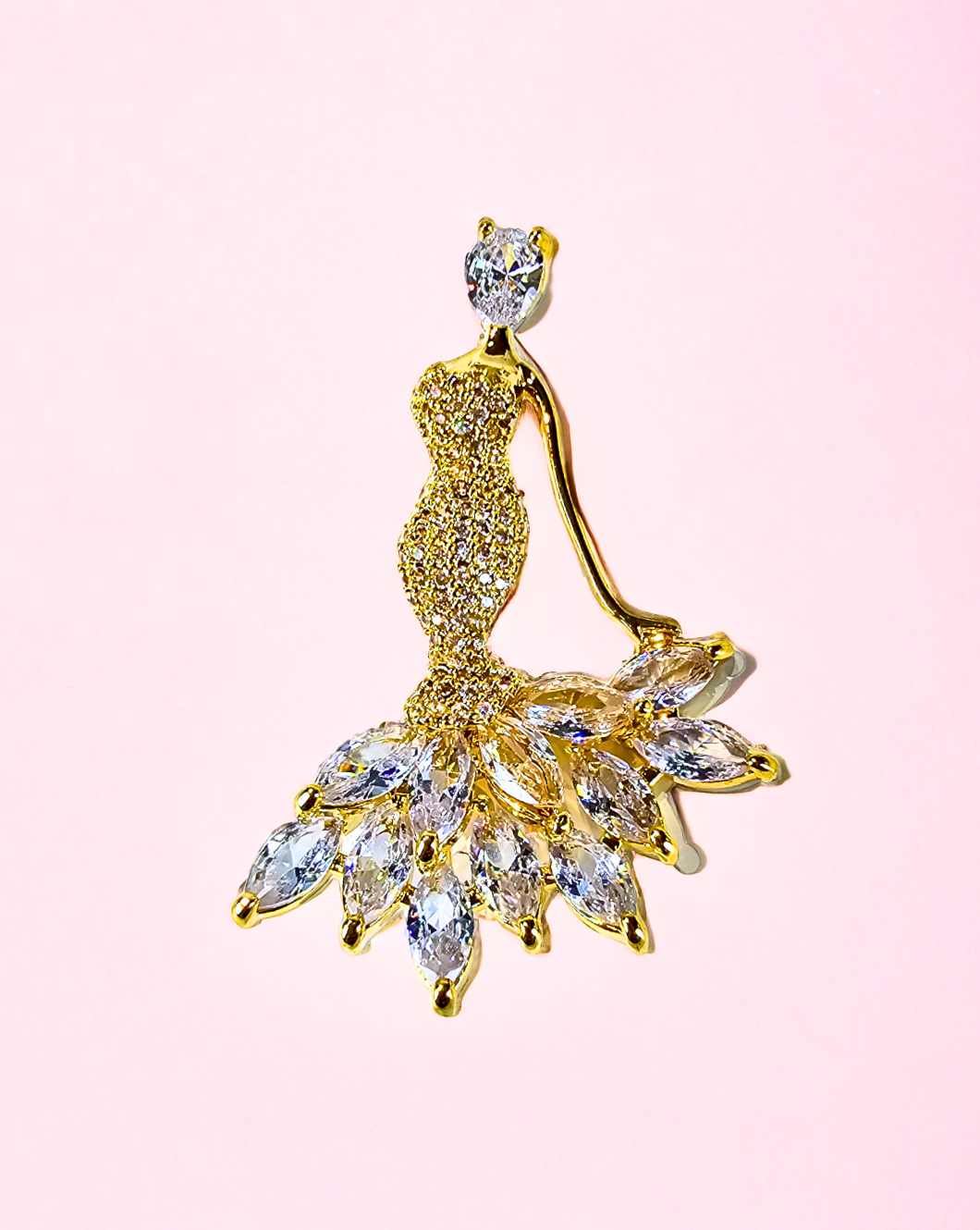 Brooch Princess | Gold