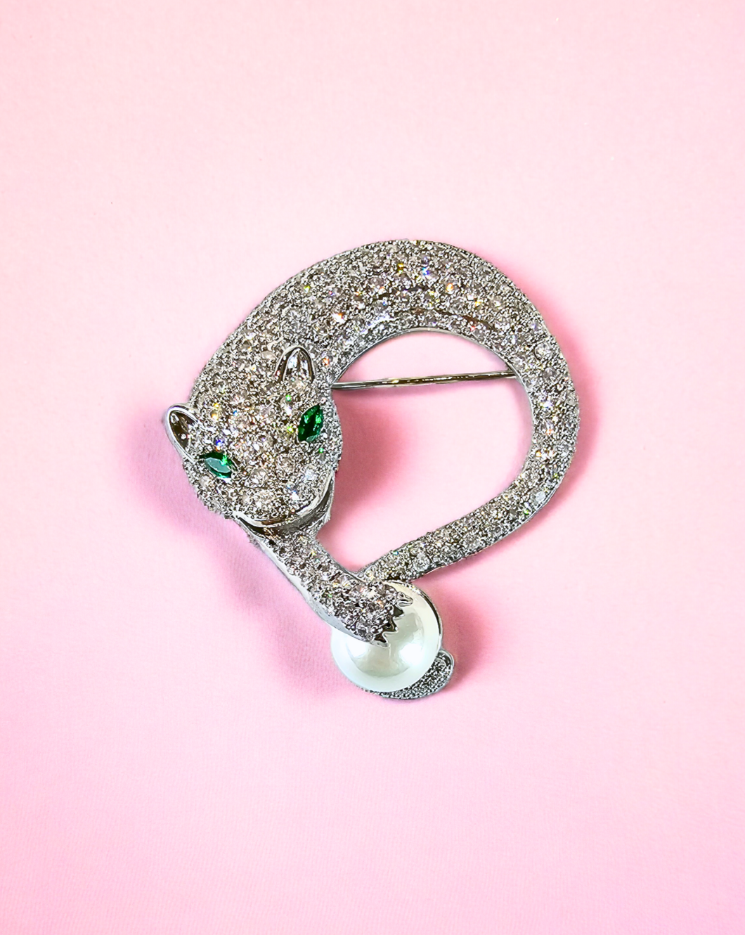 Tigar broš | Silver