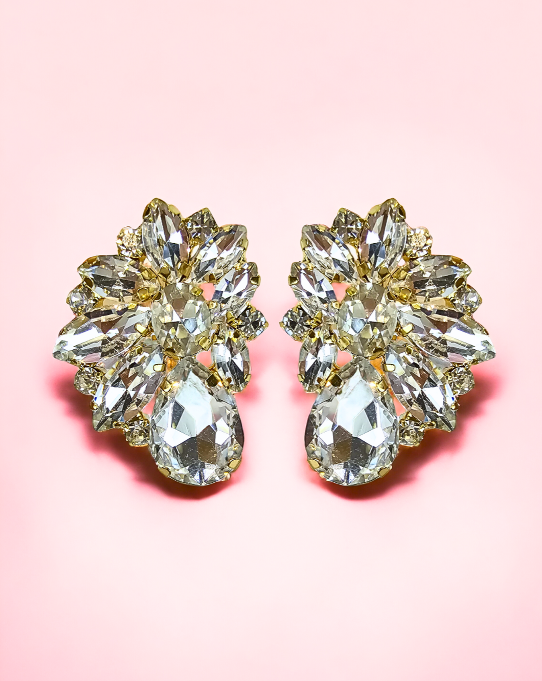 Clip-On Ohrringe QUEEN | Gold
