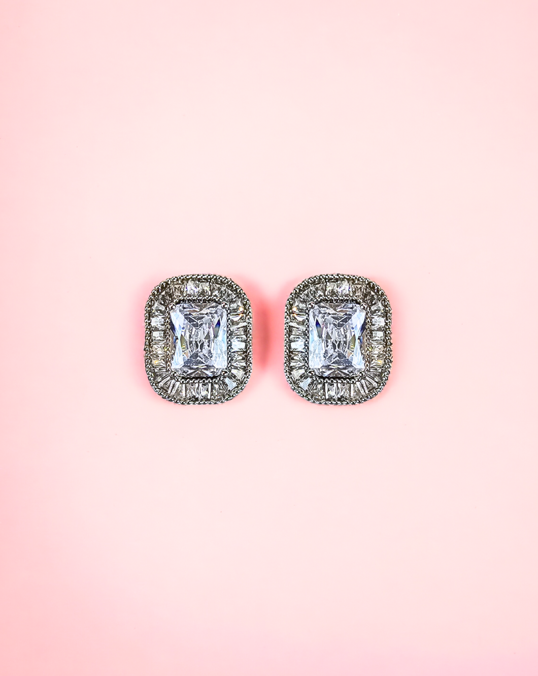 Clip-On uhani JEWEL | Silver