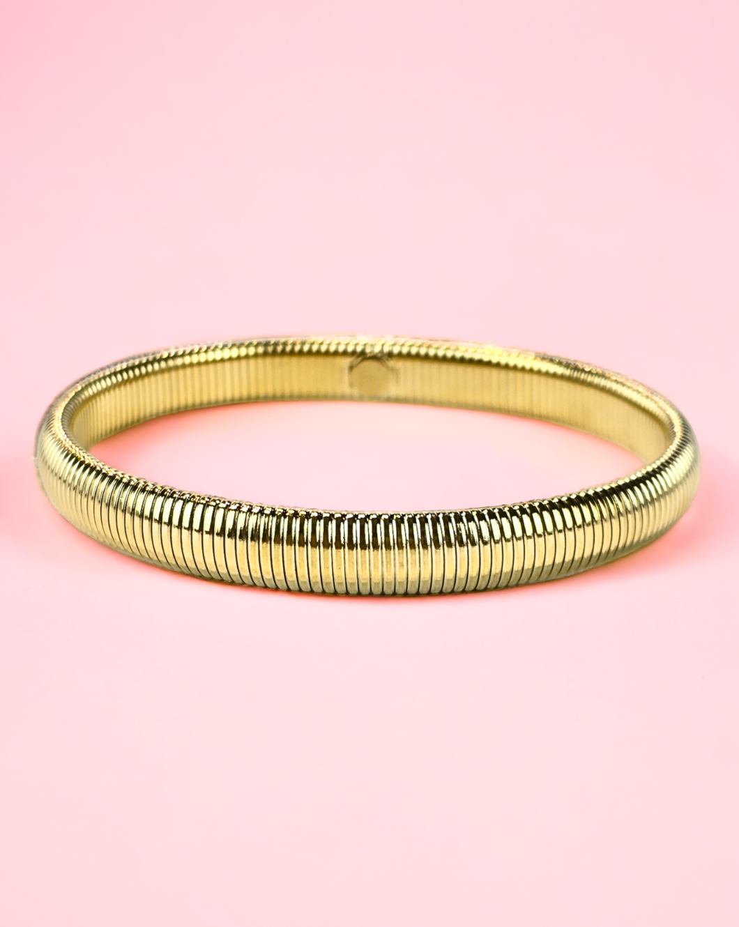 Bracelet CHUNKY SNAKE 0,8 cm | Gold