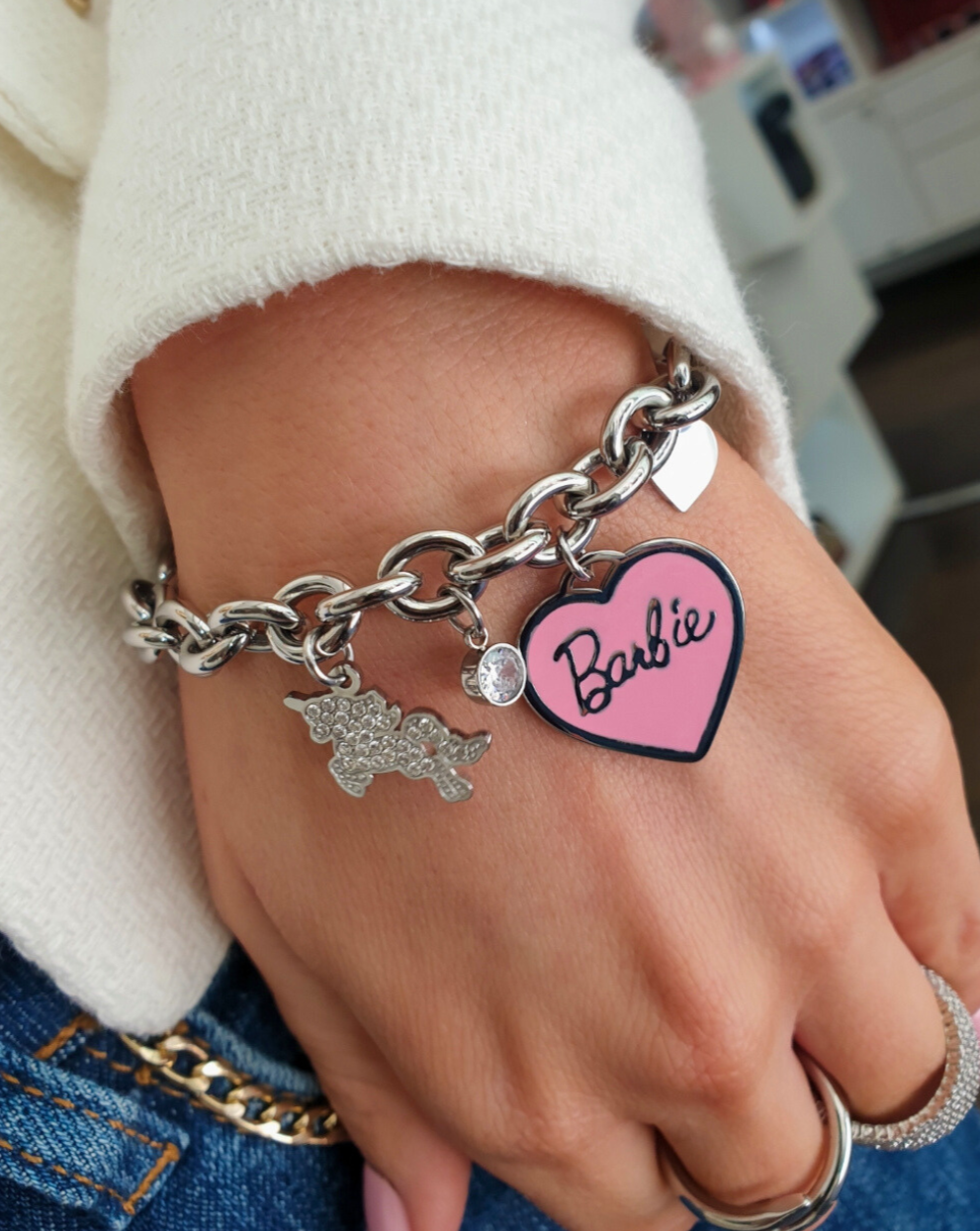 Zapestnica BARBIE | Silver