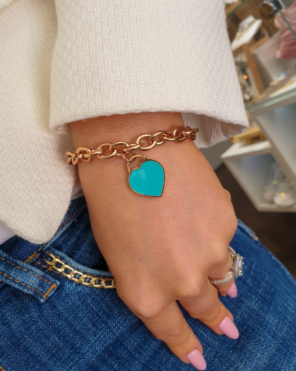 Bracelet BLUE HEART Patrizia