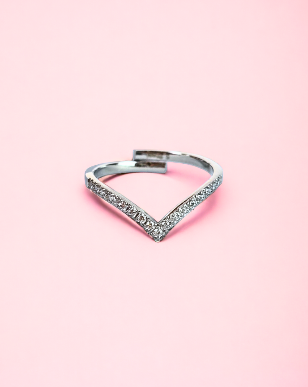 Minimalist Ring V with zircons