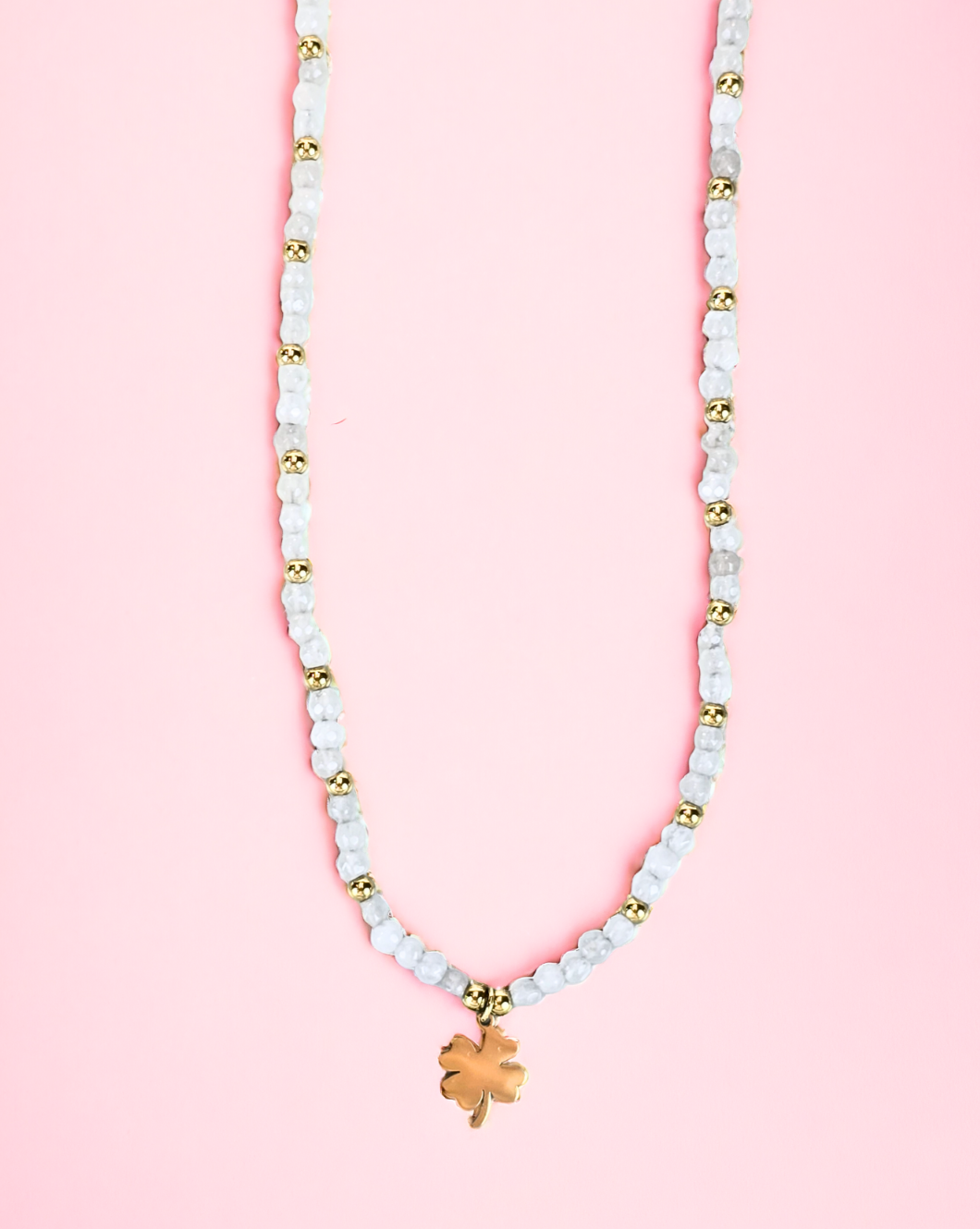 Modna verižica BEAD BLISS | Deteljica