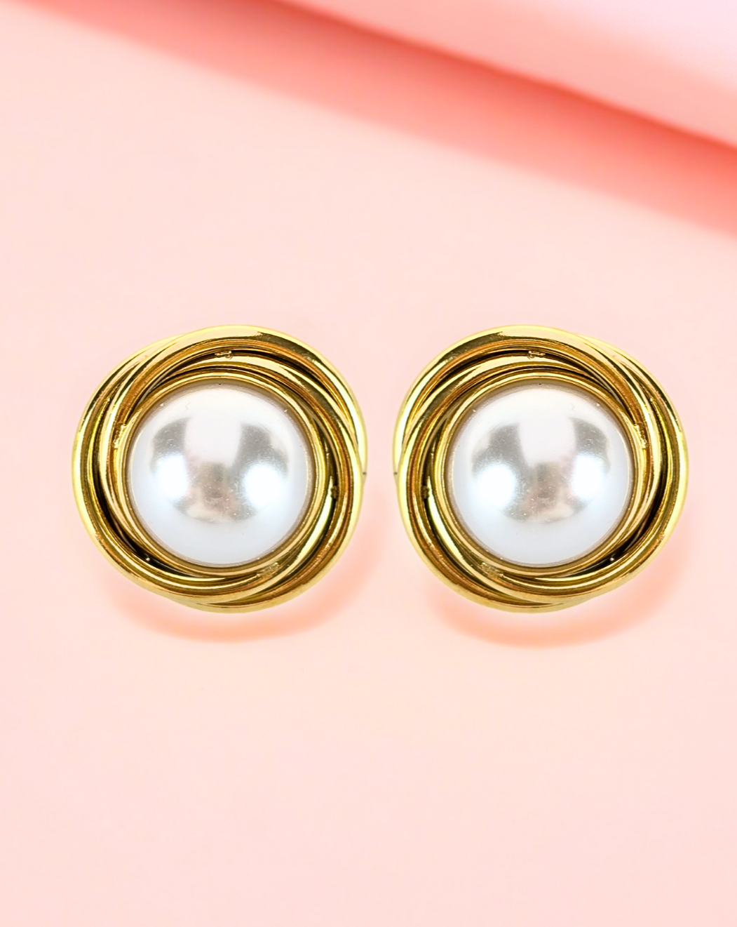 Vtični uhani VINTAGE PEARL