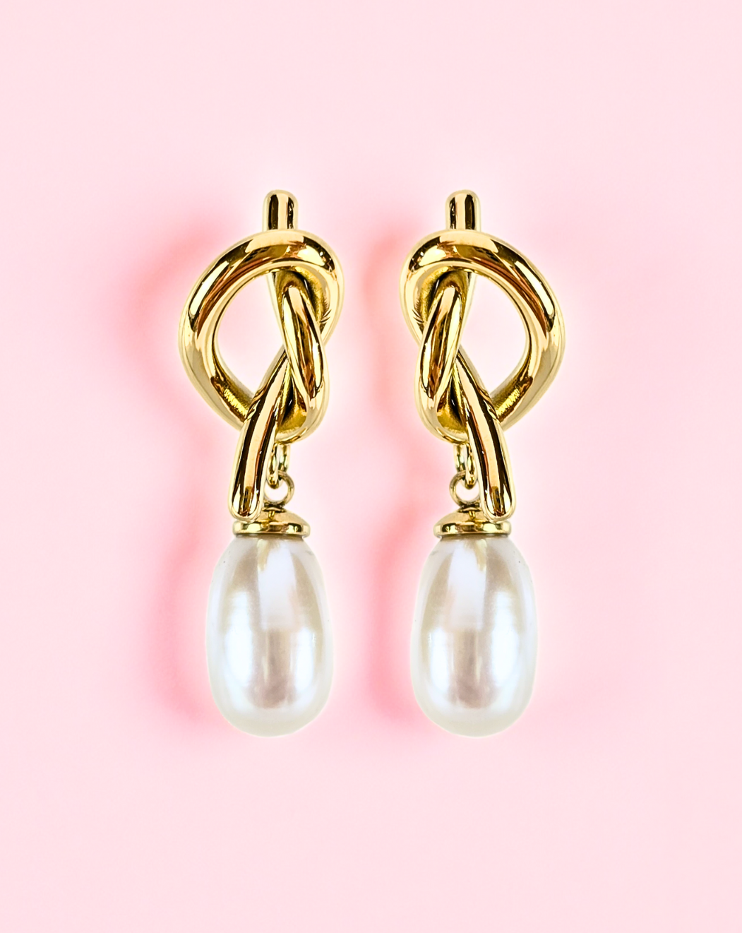 Uhani KNOT PEARL