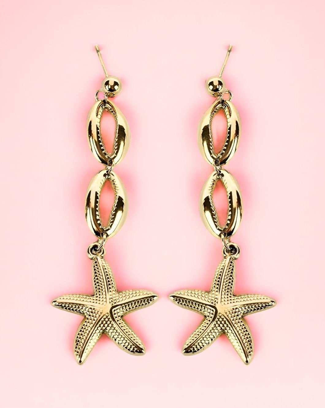 SEA STARFISH dangling earrings