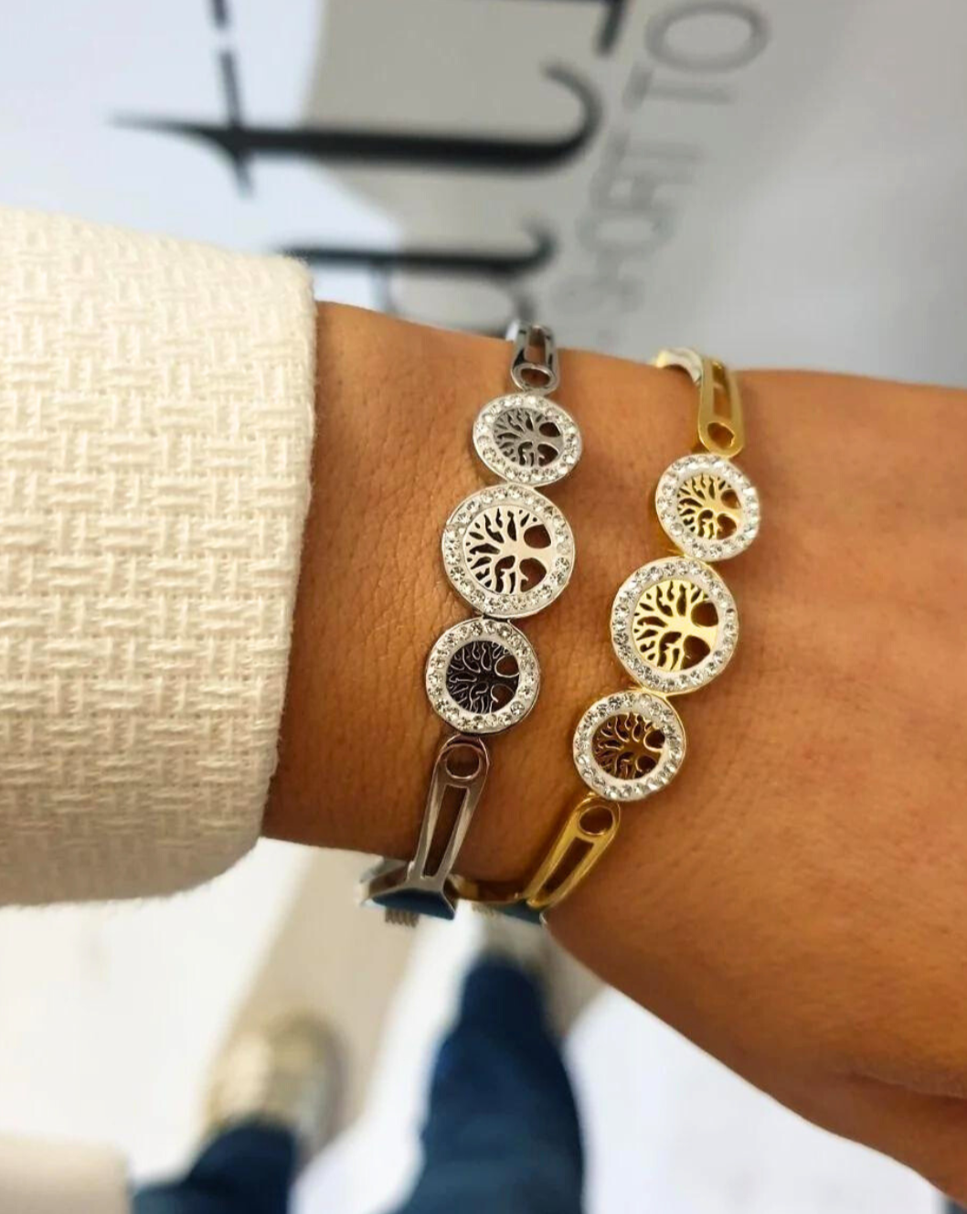 Bracelet with motifs THE TREE OF LIFE