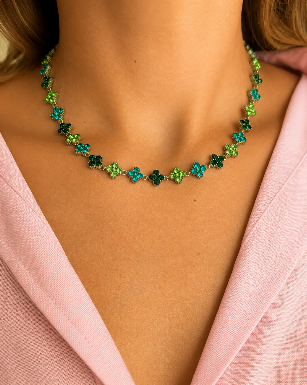 GLAM FLOWERS Necklace FLOWERS Various colors