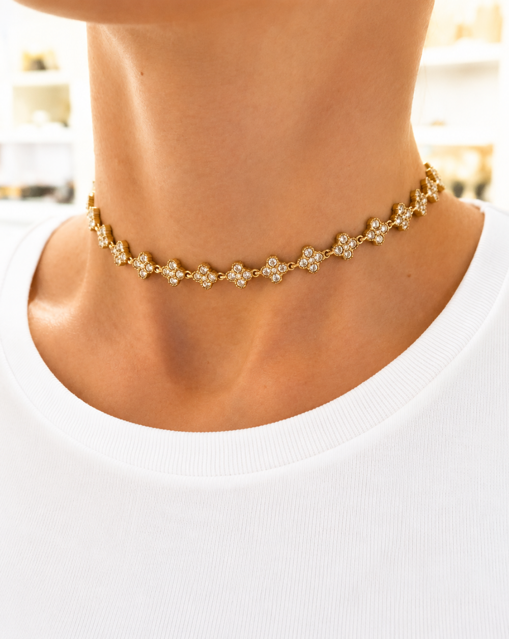 GLAM FLOWERS Necklace FLOWERS Various colors