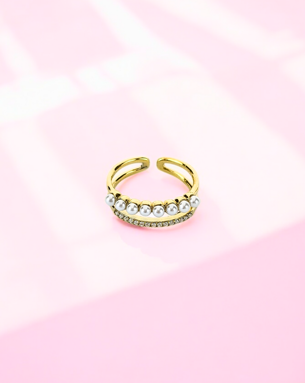 Ring Minimalistische PEARLINE
