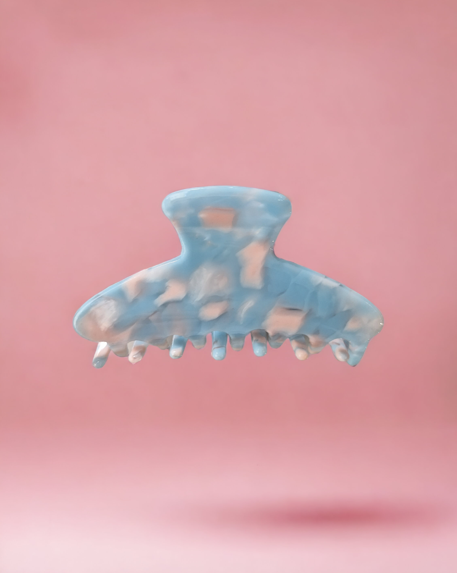Haarspange Retro-Clip | Blau