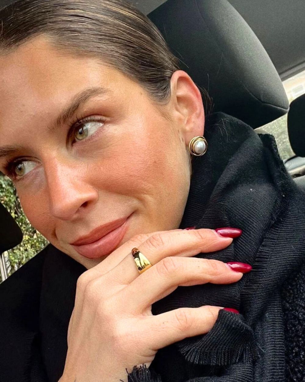 Vtični uhani VINTAGE PEARL