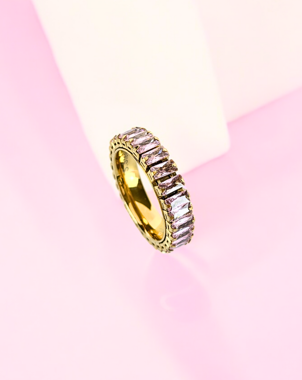 Prstan FAIRYTALE | Pink/Gold