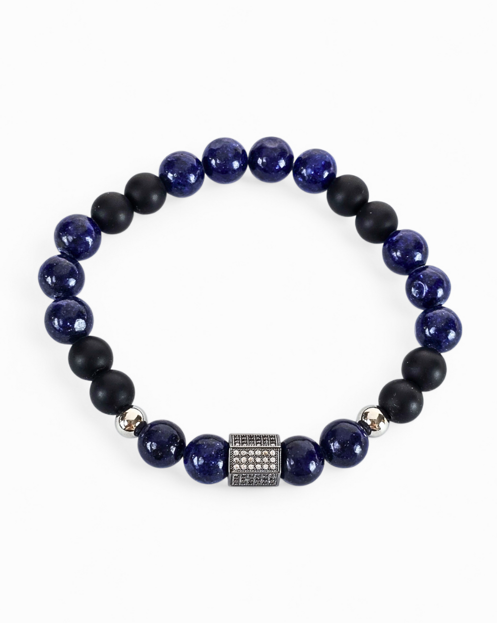 Moška zapestnica TERRA Beads | Blue