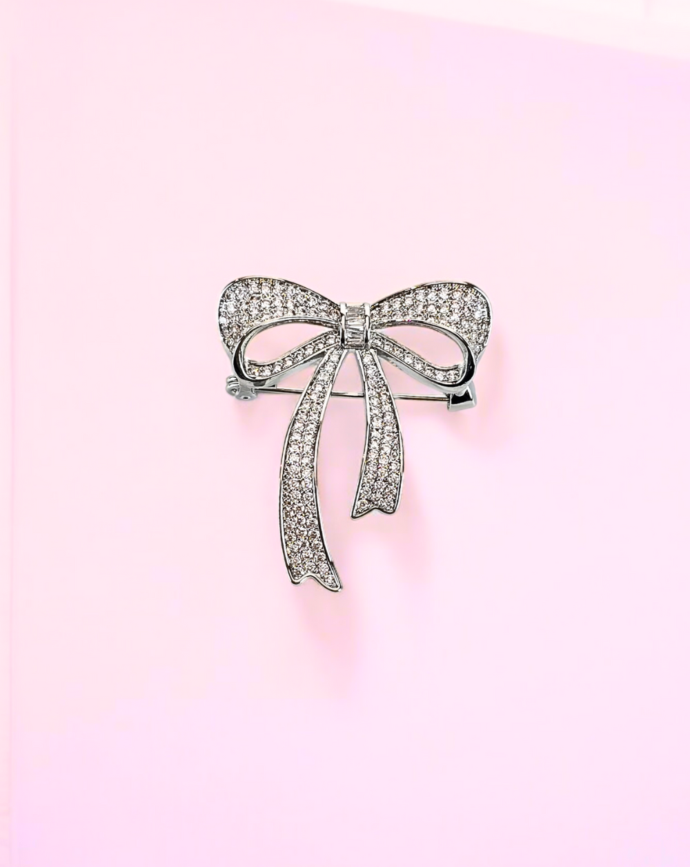 Broška GLITTER BOW