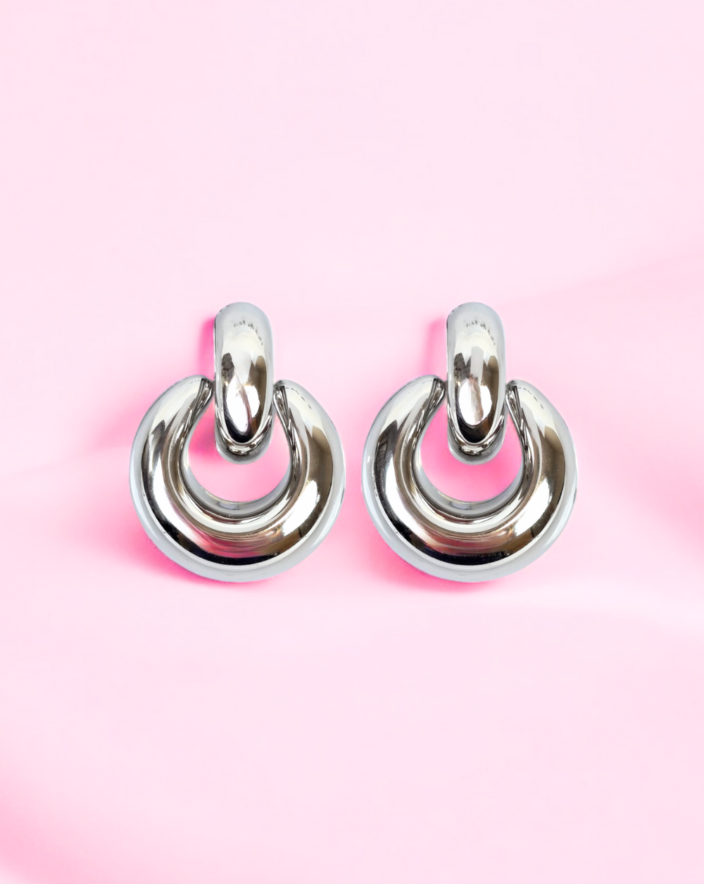 VINTAGE HOOP baumelnde Ohrringe
