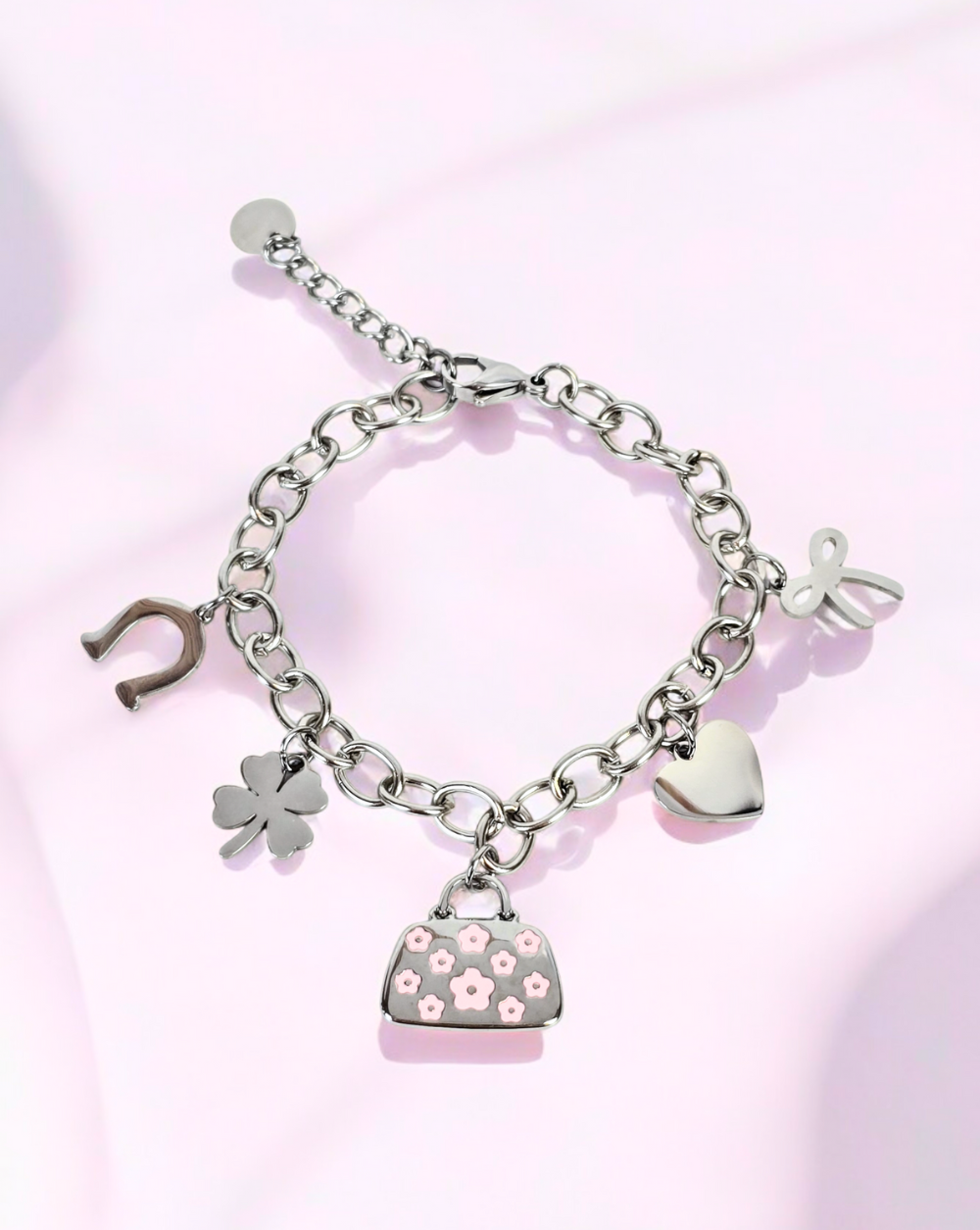 Modisches Armband mit CHARM FASHIONISTA Anhängern